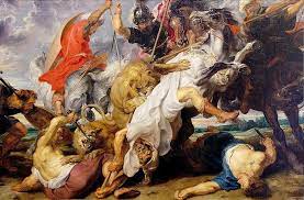 the lion hunt rubens 絵画 ライオン 狩り 絵