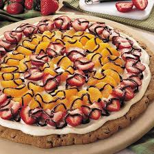 Fruit Topped Triple Chocolate Pizza Recipe Chocolate Pizza Fruit Pizza Sugar Cookie Fruit Pizza Recipe