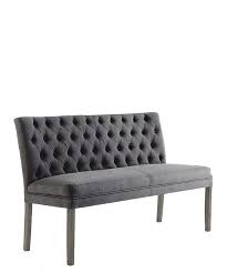 The model was created in latest version of blender and textured in substance painter. Boho Co Home Upholstered Dining Sofa Bench Without Arms Linen