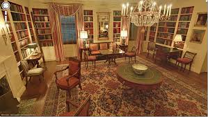 Like The Red Inside Bookshelves Building The White House Inside The White House Home Libraries