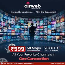 How Airweb Internet Enhances Your OTT Streaming Experience Across 20+ Premium Platforms