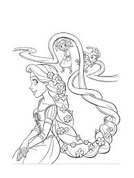 They are all free to print, and the kids will love coloring them in. Tangled For Children Tangled Kids Coloring Pages