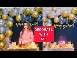 Birthday Decoration At Home Wall With Lights Pin On Ray Bash 2020