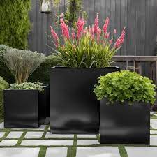 Fiber glass planters