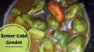 Setelah semua bahan siap silahkan untuk meracik seluruh bahan agar bisa menjadi sebuah sajian menu sayur lodeh telur puyuh, langkah pertama yaitu Resep Semur Cabe Gendot Sederhana Masakan Sunda Youtube