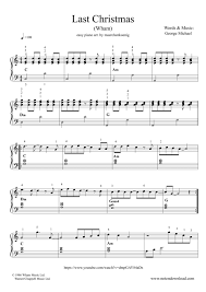 Last Christmas Klavier Solo Leicht Wham Wham Weihnachts Pop Ein download ist möglich nach einigen klicks. last christmas klavier solo leicht