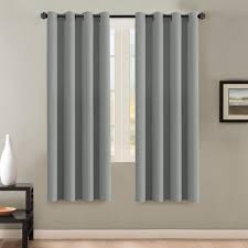 They didn't completely block out light, but they weren't. H Versailtex Insulated Thermal Blackout 72 Inch Long Grey Curtain Panels Pair Nickel Grommet Window Drapes For Bedroom Living Room Dove Gray Set Of 2 Walmart Com Walmart Com