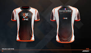 Jersey Esport Team Mockup On Behance Sport Shirt Design Sports Jersey Design Jersey Design