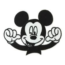 Dessin noir et blanc au fusain figurant un bebe endormi dessins. Thermocollant Mickey Noir Et Blanc 9x7cm Ecusson A Coudre Motif Thermocollant Creavea