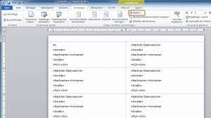 Diese müssen lediglich die vorlage bearbeiten und dann inhalte hinzufügen, die über die fähigkeiten hinausgehen, um sie selbst über erstellen. Etikettendruck In Word 2010 Youtube