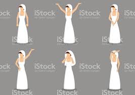 Alle größen&farben, über 10000 modelle, auf bestellung, 60% rabatt heute, willkommen bitte. Braut Im Hochzeitskleid Vektorcartoon Illustration Stock Vektor Art Und Mehr Bilder Von 2015 Istock
