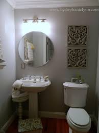 My Powder Room Decorating Makeover For Less Than 15 Bystephanielynn Half Bathroom Decor Powder Room Decor Bathroom Decor