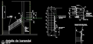 We are developing a handrail anchorage detail where 2 steel handrail posts will plug 4 into 4 diameter pipe sleeves embedded into concrete. Handrail Detail Dwg Detail For Autocad Designs Cad