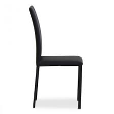 Marion H Sconto 50 Elegante Sedia Moderna Da Cucina Seduta Imbottita E Schienale Basso Completamente Rivestita In Tessu Sedie Sedie Nere Sedia Metallo