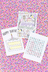 Boy Printable Birthday Card Template Free Printable Birthday Cards For Kids Studio Diy Free Printable Birthday Cards Coloring Birthday Cards Birthday Cards For Mom