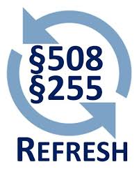 Section 508 And 255 Refresh With Reload Icon Scholarships For College Information And Communications Technology Higher Education