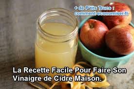 Comment Faire Du Vinaigre De Cidre A Partir De Jus De Pomme Recette Artisanale Recette Facile Jus De Pomme