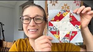 2023 Scrappy Sampler- Block 41- friendship star variation quilt block  tutorial