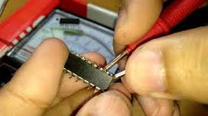 Kalau kamu mau periksa orang lain Cara Cek Ic Dengan Avometer Rusak Atau Tidak Youtube