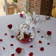 Nos decorations centre de table pour un mariage. Decoration Centre De Table Florale Mariage