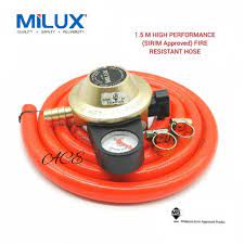 Keberadaan regulator untuk kompor gas yang bagus sekarang ini sudah mudah dijumpai, namun masih ada saja yang salah pilih. Milux L P G Gas Regulator With Pressure Gauge Low Pressure Gas Regulator Shopee Malaysia