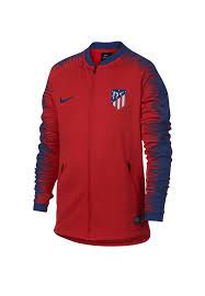 Atlético madrid open training as part of wednesday's media day at the wanda metropolitano ahead of the europa league final against marseille in lyon next. Nike Atletico Madrid Kinder Fanjacke Anthem Rot Blau Fussball Shop