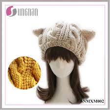 Though i use circular in this video, i use it as a straight needle. China Winter Wool Hat Knitted Beret Cute Cat Ears Twist Cap China Warm Hat And Scarf Price