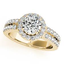3.8 out of 5 stars. 18k Yellow Gold Round Halo Engagement Ring 50378 E 1 2 18ky Gold Wolff Jewelers Flagstaff Az