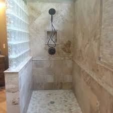 Glass Block Half Wall Design Ideas Pictures Remodel And Decor Bathrooms Remodel Bathroom Remodel Shower Luxury Bathroom Master Baths