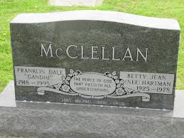 Franklin Dale “Gandhi” McClellan (1918-1995)