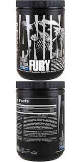 Animal Fury Complete Pre Workout Stack Powder 30 Servings Blue Raspberry 491 7 Grams Blue Raspberry Preworkout Raspberry
