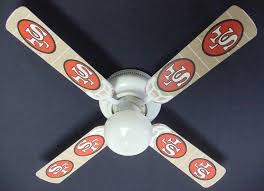 New Nfl San Francisco 49ers Football Ceiling Fan 42 From 129 99 San Francisco 49ers Football San Francisco 49ers 49ers
