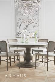 This dining room table would be perfectly in my new house i move into next month!! Gathering Starts Here Shop Arhaus Dining Round Dining Room Round Dining Room Table Elegant Dining Room