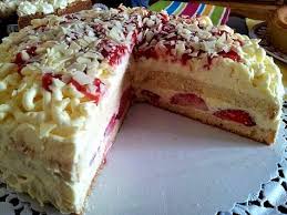 Erdbeer Spaghettieis Torte Ein Beliebtes Rezept Mit Bild Aus Der Kategorie Fruhling 11 Bewertunge Kuchen Und Torten Rezepte Spaghetti Torte Kuchen Und Torten