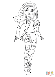 Descendants Coloring Pages Coloring Home About disney descendants coloring page. descendants coloring pages coloring home