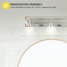 Satin Nickel Dimmable Led Vanity Light