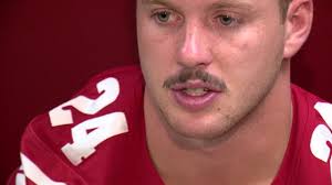 Hunter Wohler talks at Media Day