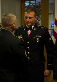 U.S. Army Spc. Mitchell R. Fromm, representing the