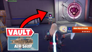 Fortnite new iron man boss, iron man keycard & stark industries vault location in fortnite season 4! Does Iron Man S Keycard Open The Spawn Island Vault Youtube