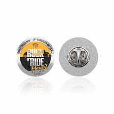 Heavy relief flat head pin backs. European Bike Week 2020 Merchandise Vorbestellung Harleysite De