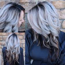 Shadow Root Silver Hair By Massey07 Silver Blonde Hair Roots Hair Shadow Roots Hair