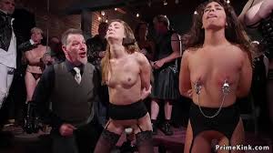 Hot submissive sluts in lingerie and in bondage dominated by huge tits  mistress anal fucked at bdsm orgy party - XNXX.COM