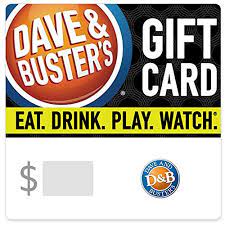 With kroger, it couldn't be simpler to buy dave and buster's gift cards to treat your loved ones to their next outing. Amazon Com Dave Buster S Gift Cards Configuration Asin E Mail Delivery Gift Cards