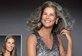 7 Gorgeous Gray Hair Makeovers Gorgeous Gray Hair Hair Styles Grey Hair Dye