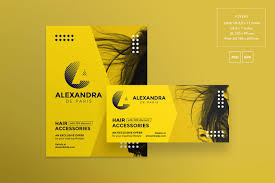 Design Templates Bundle Flyer Banner Branding Hair Accessories By Amber Graphics Thehungryjpeg Com
