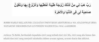 Doa Mendapatkan Jodoh Yang Diinginkan Insya Allah Diijabah