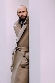 Here are some ideas for chic men ouftis with coats in this color for fall and winter. Belted Polo Coat From Whitcomb Shaftesbury Permanent Style
