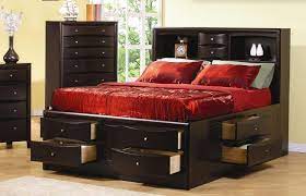 Queen Bedroom Sets With Storage King Storage Bed Bookcase Bed Bedroom Sets Queen