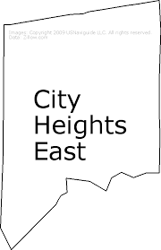 Zip code 92105 demographic information. City Heights East San Diego California Zip Code Boundary Map Ca