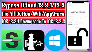 Bypass Icloud Ios 13 3 1 Downgrade To Ios 13 2 3 With Auto Tool For Wind Icloud Unlock Iphone Iphone Screen